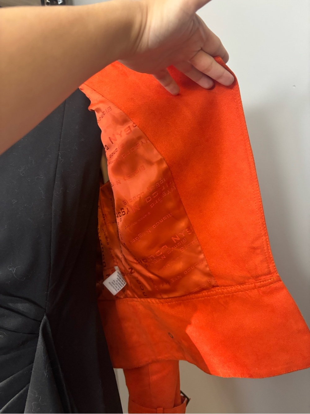Nygard Orange Jacket, size Small/Medium - Picture 4 of 5